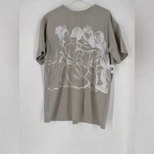 DISNEY PRINCESS Graphic T-Shirt in Gray/Green